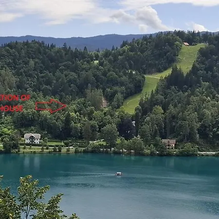 Panoramic Forest And Castle View Domek alpejski Bled