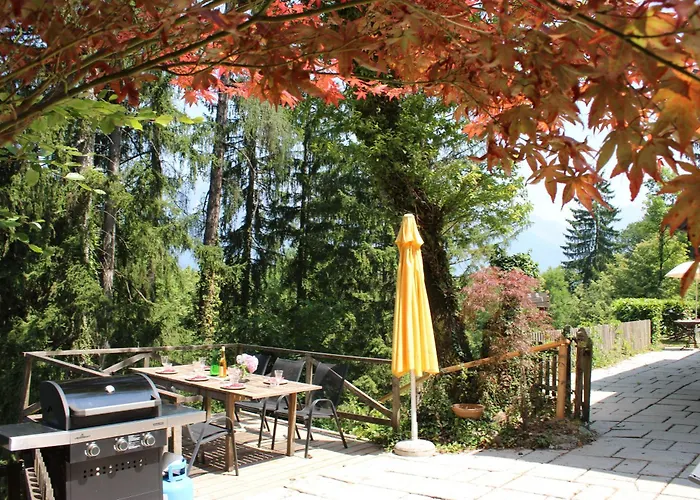 Panoramic Forest And Castle View * Bled